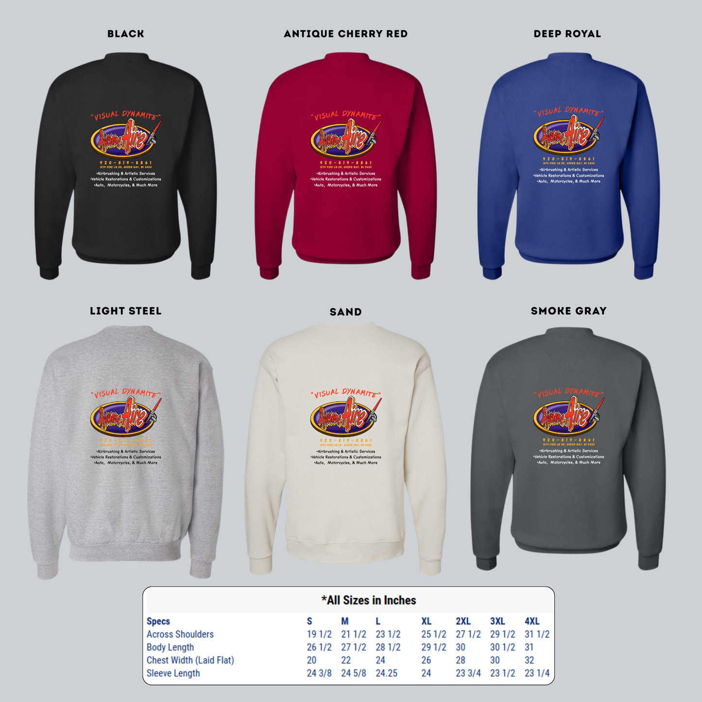 Awesome Aire CREWNECK Sweatshirt