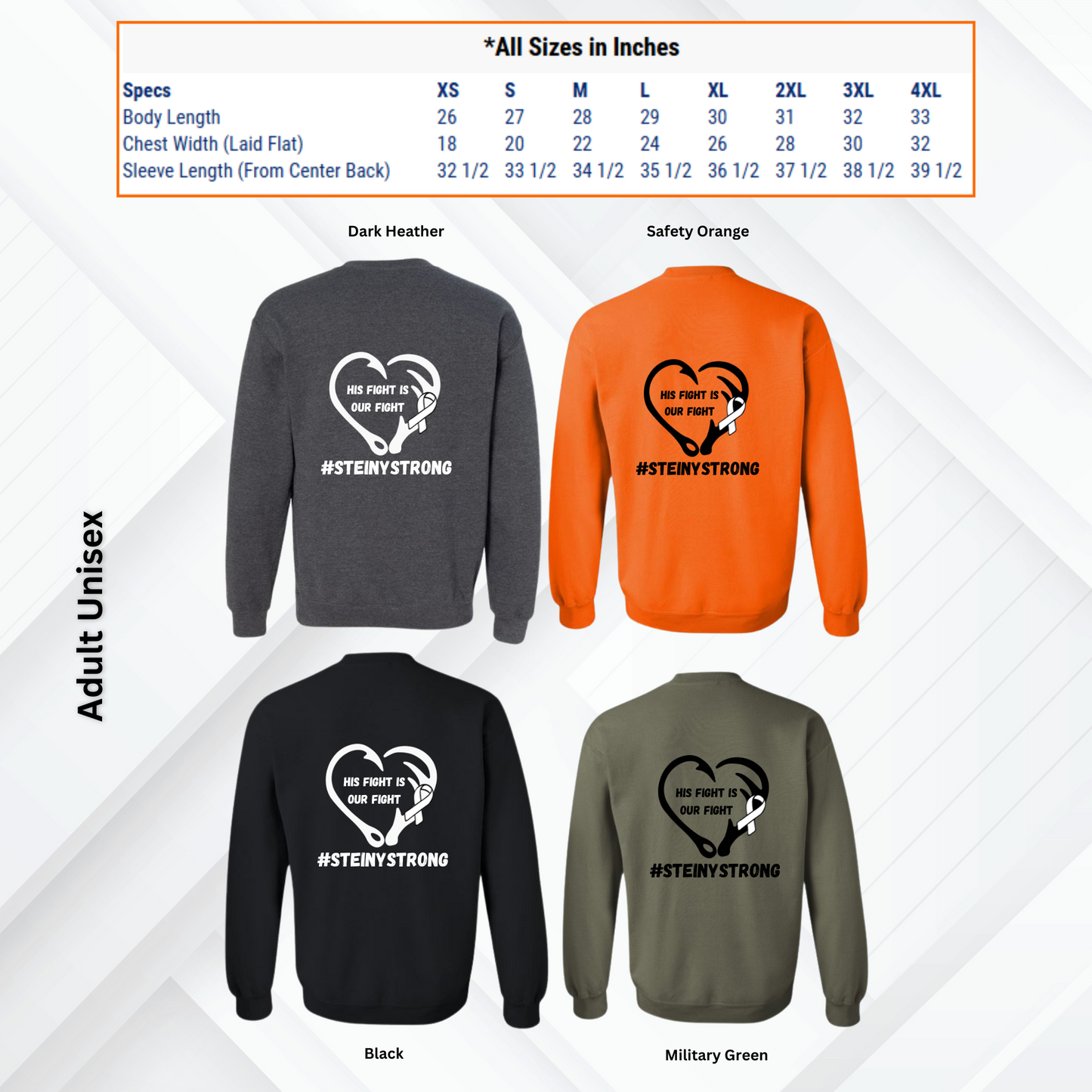 Steiny Strong Crew Sweatshirt
