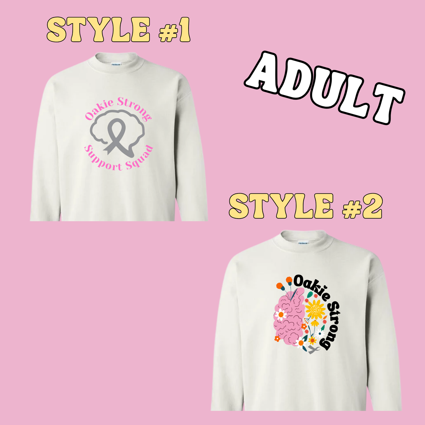 Oakie Jo ADULT Crew Sweatshirt