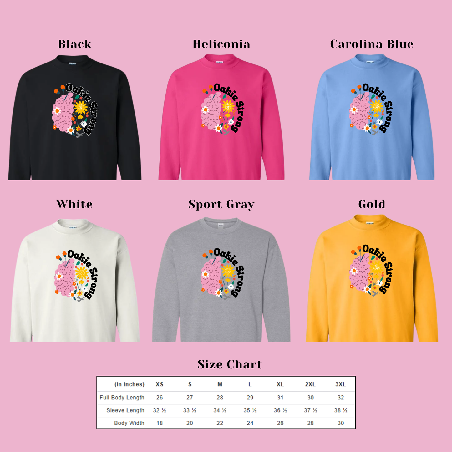 Oakie Jo ADULT Crew Sweatshirt