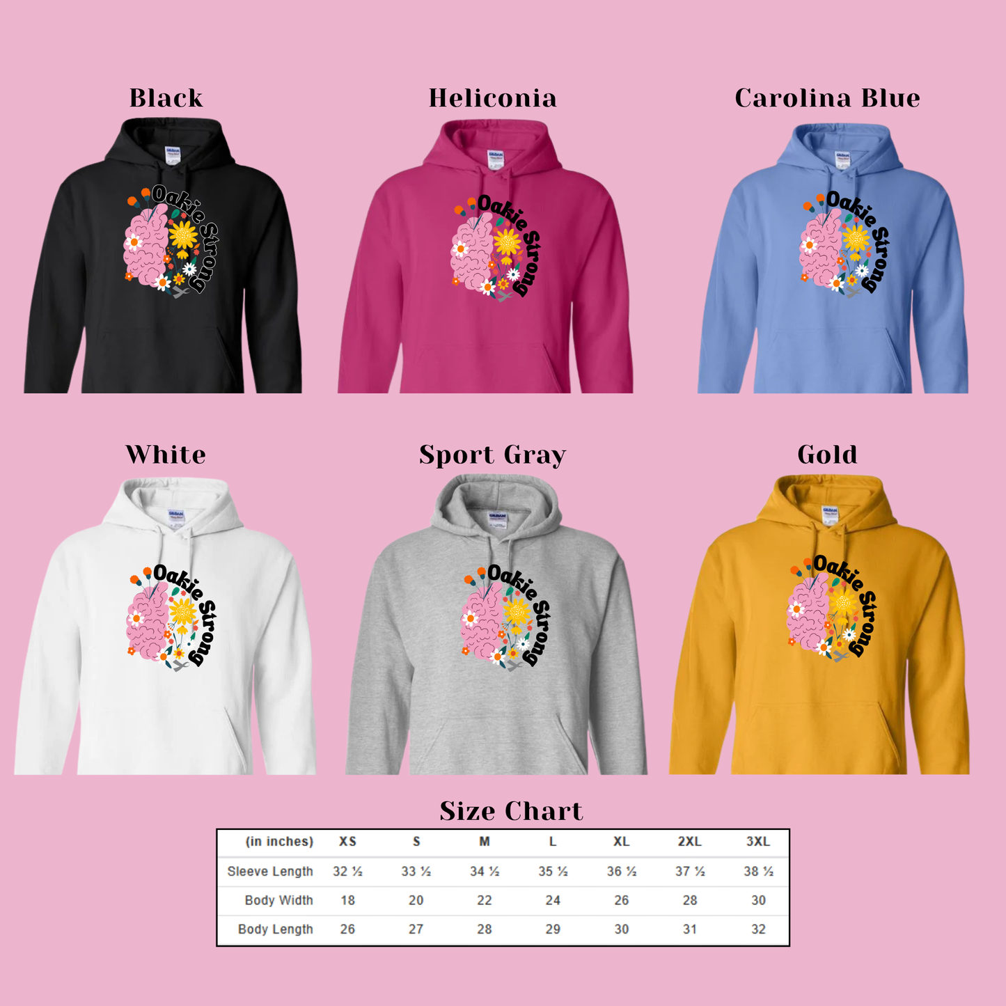 Oakie Jo ADULT Hooded Sweatshirt
