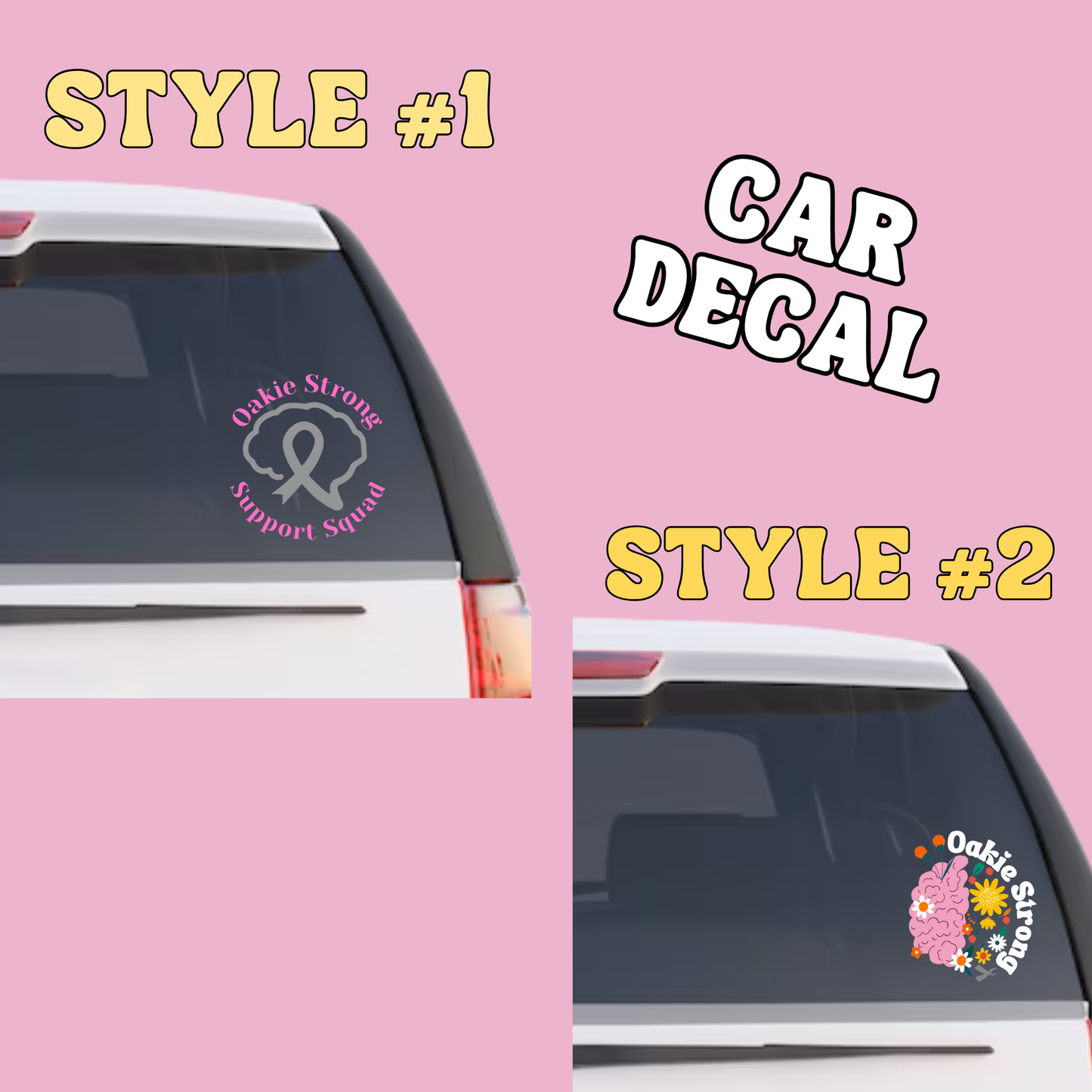 Oakie Jo Car Decal