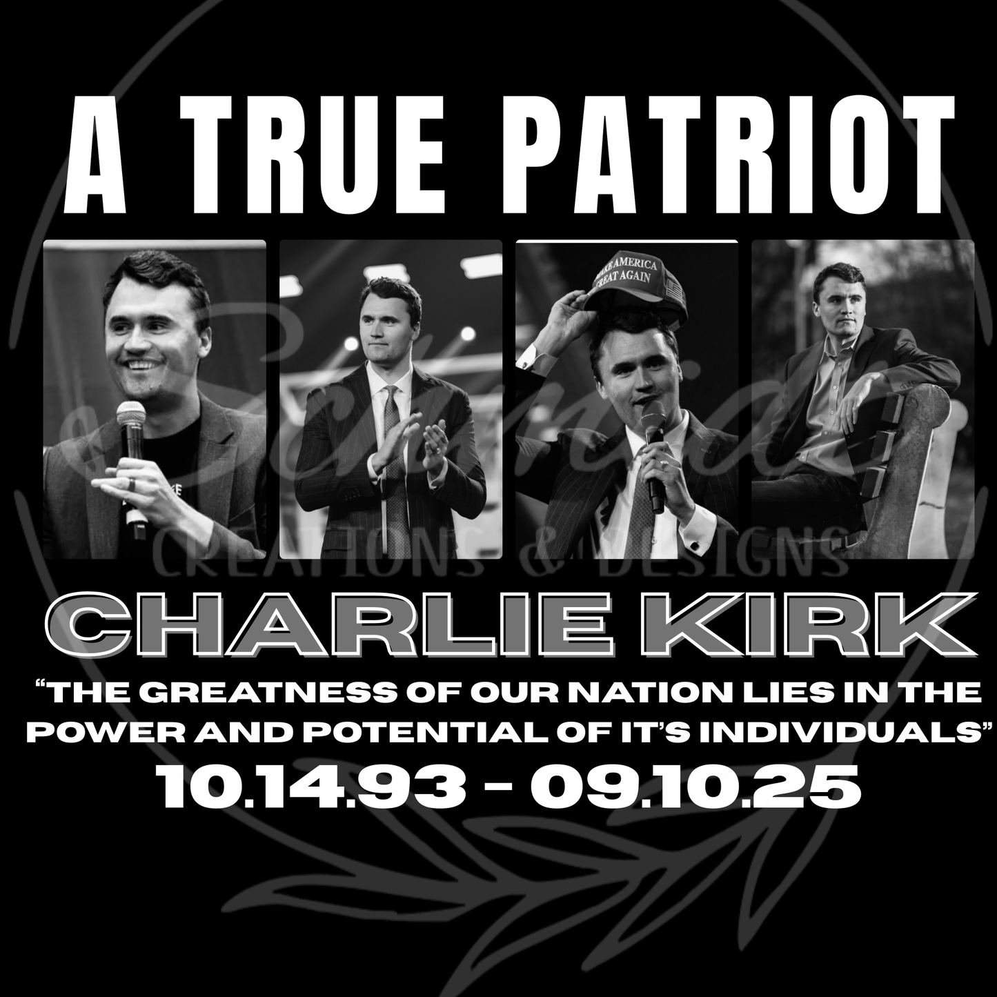 A TRUE PATRIOT - Charlie Kirk