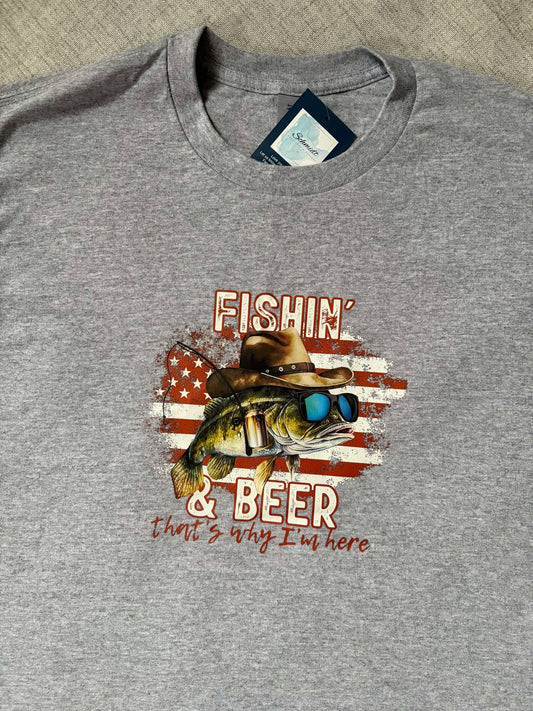 Fishin' & Beer - LARGE