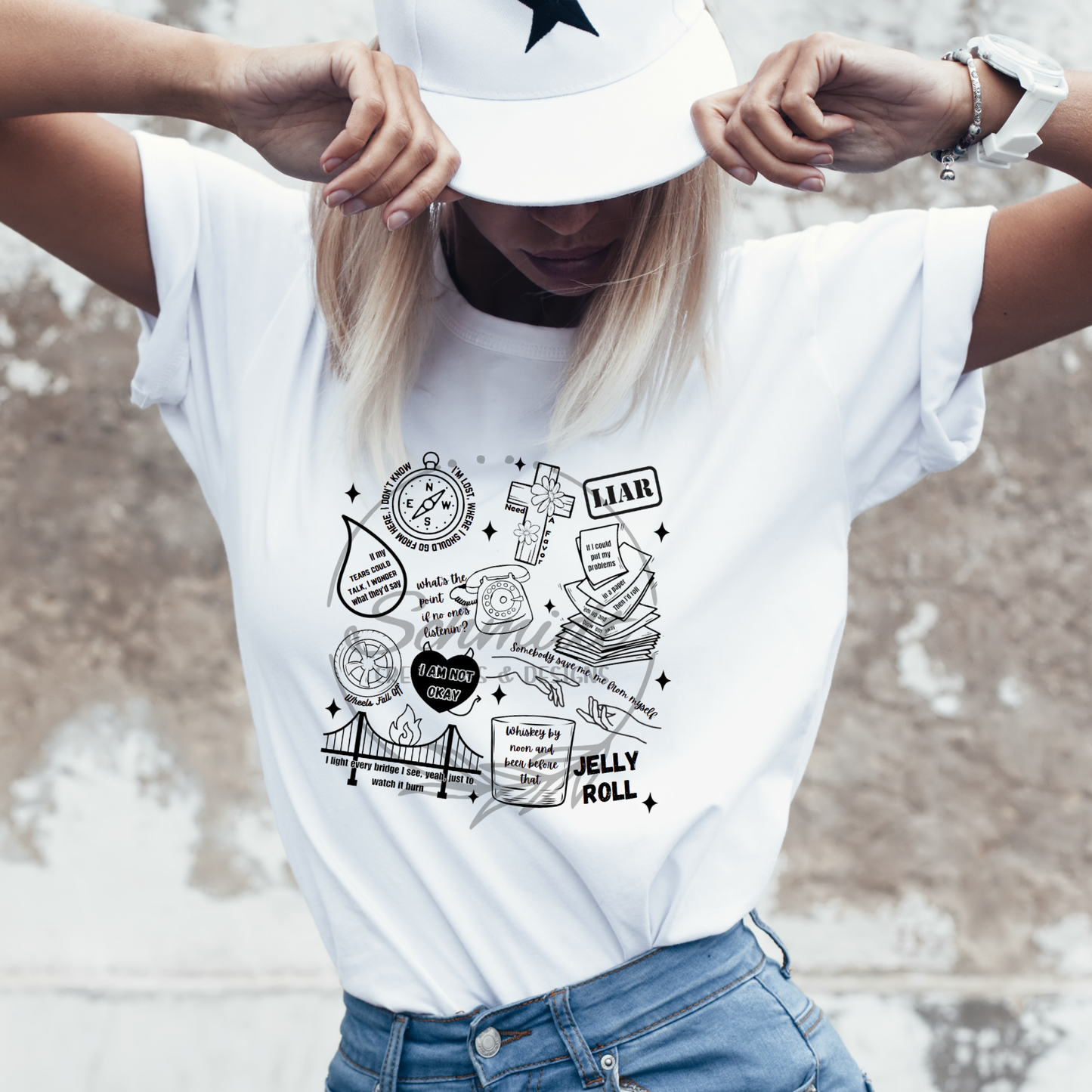 Jelly Roll Mash Up Tee