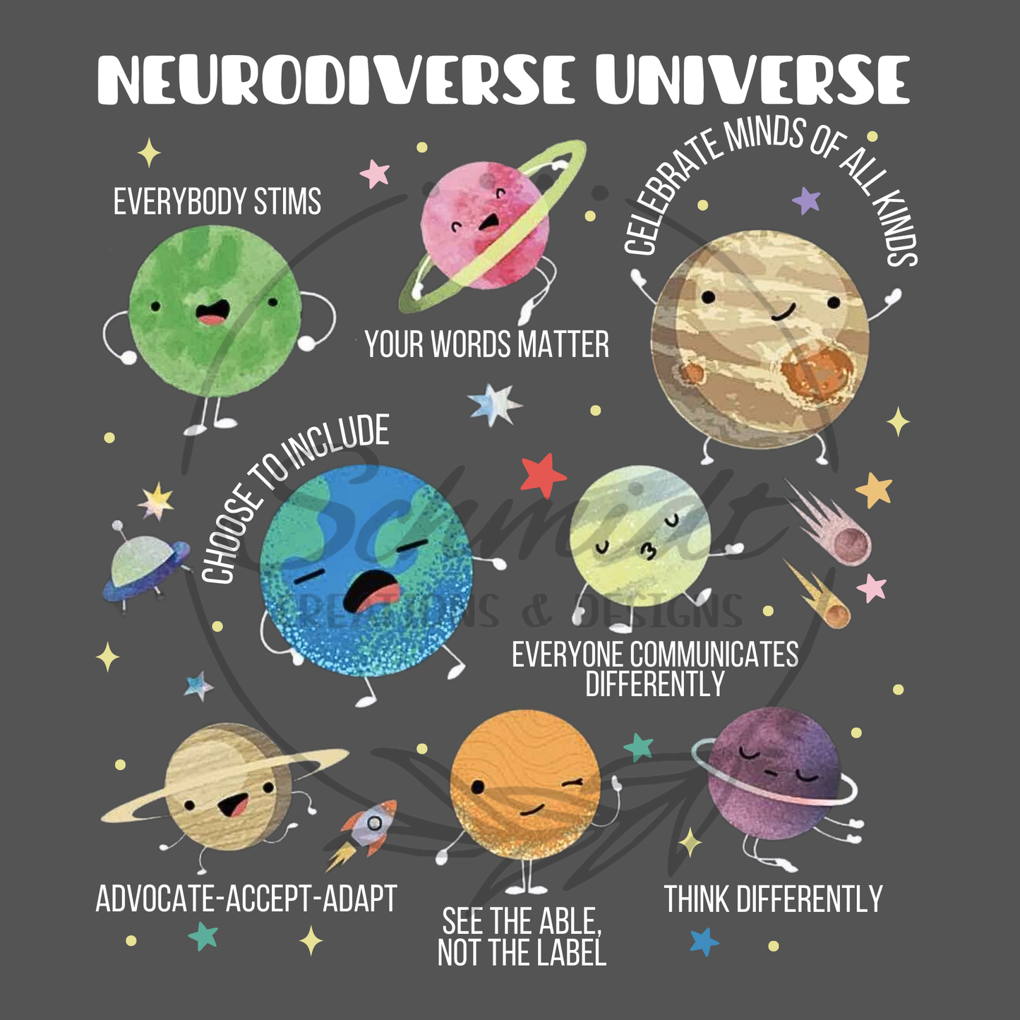 Neurodiverse Universe Tee
