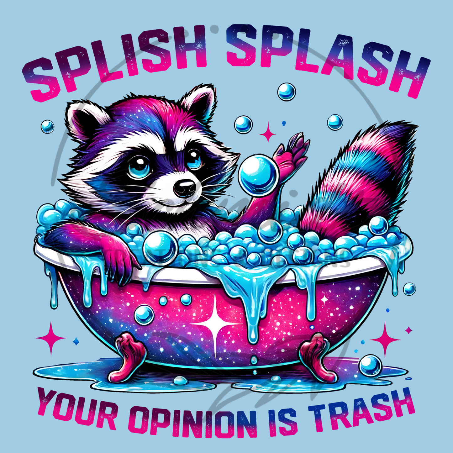 Splish Splash Your Opinion Is Trash Tee