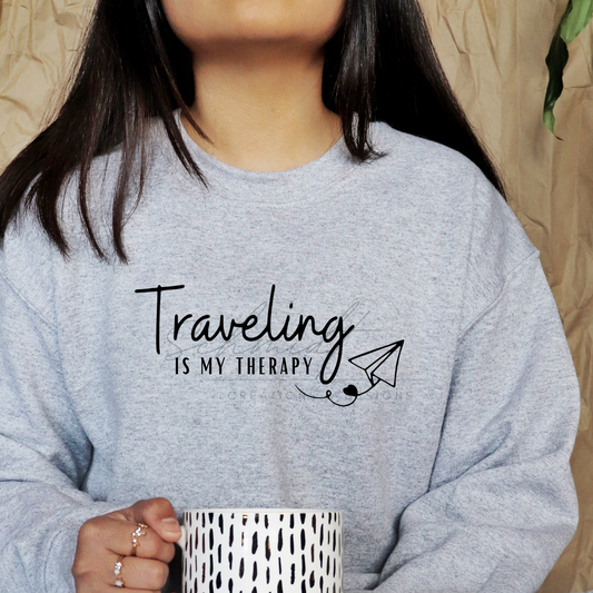 Traveling Is My Therapy Top