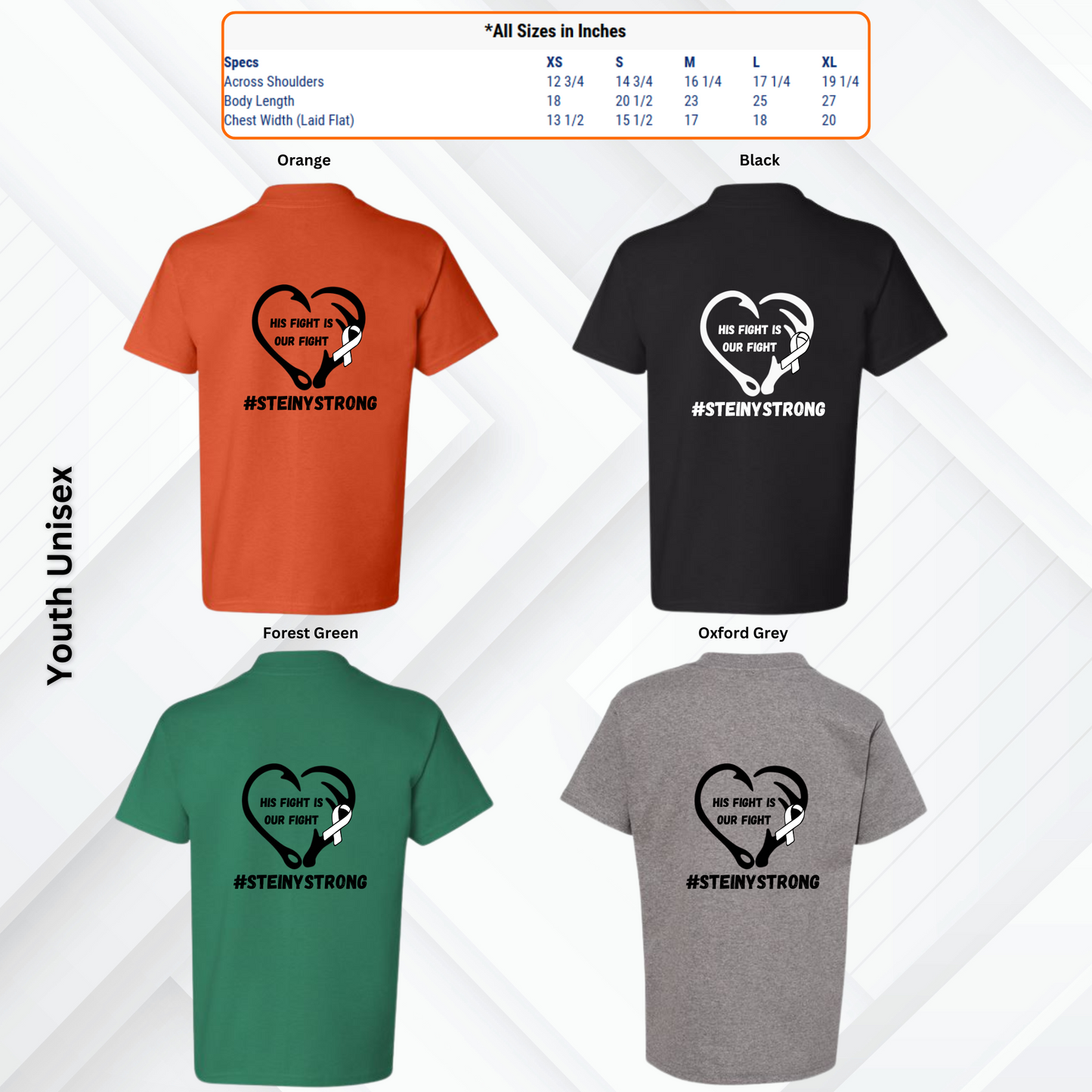 Steiny Strong Short Sleeve Tee (YOUTH)