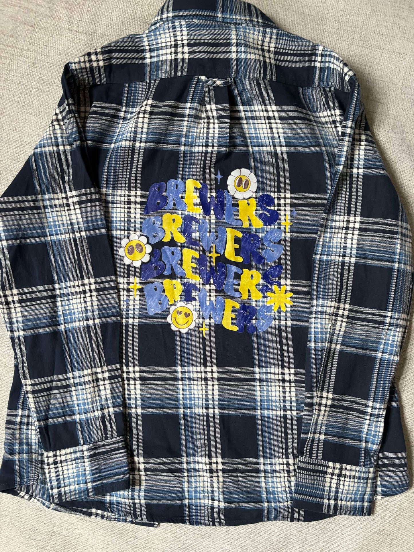 Milwaukee Baseball Flannel - Small