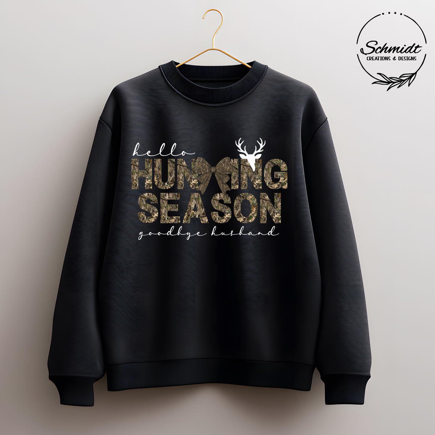 Hello Hunting Crewneck