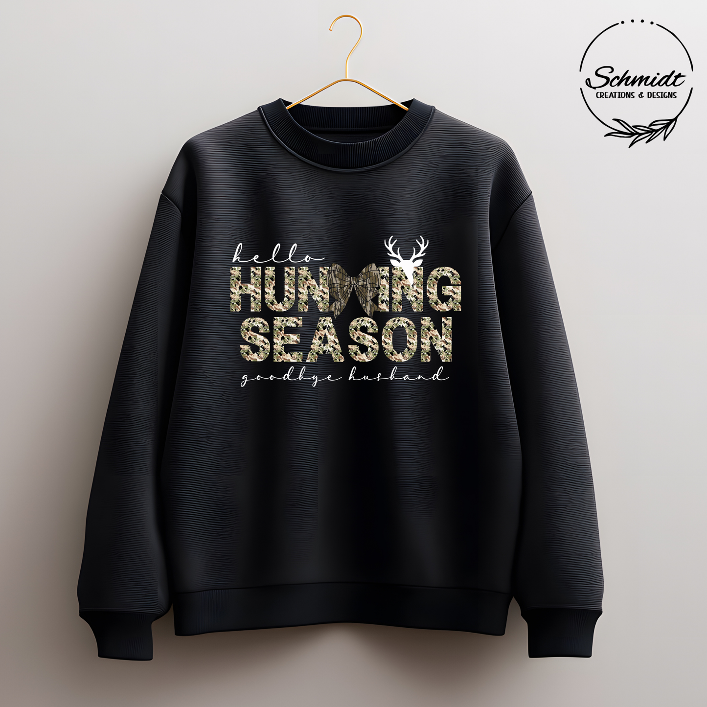 Hello Hunting Crewneck