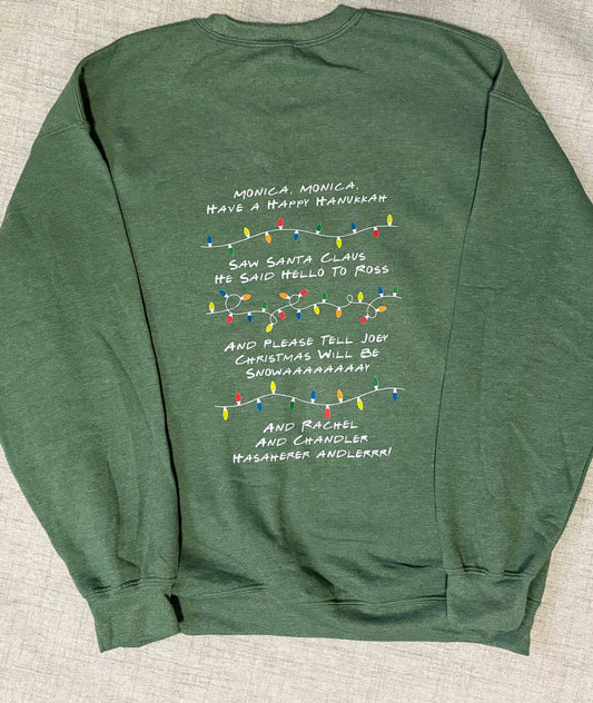Friends Festive Crewneck - LARGE