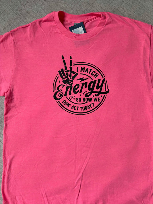 I Match Energy Tee - Medium