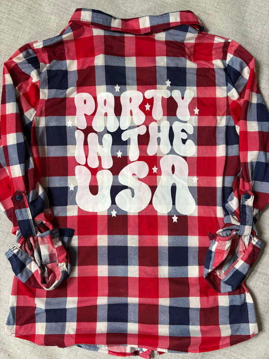 4th of July Flannel - Large